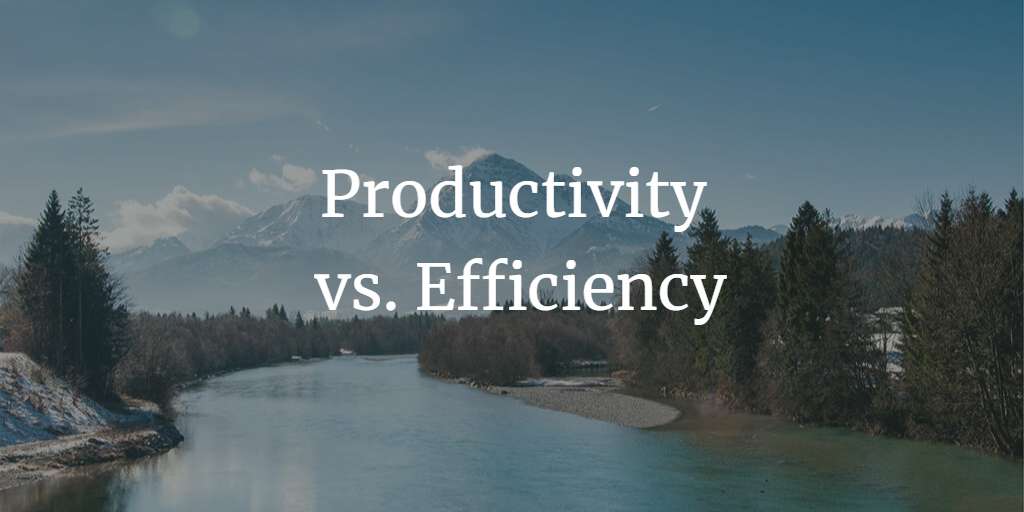 Productivity vs. Efficiency: What Really Matters in the Workplace
